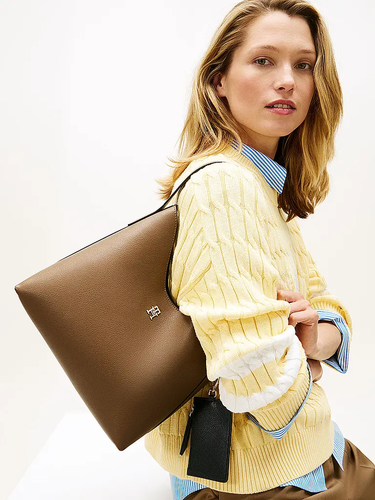 TOMMY HILFIGER | Sac - Sac Hobo TH ICON | Marron clair