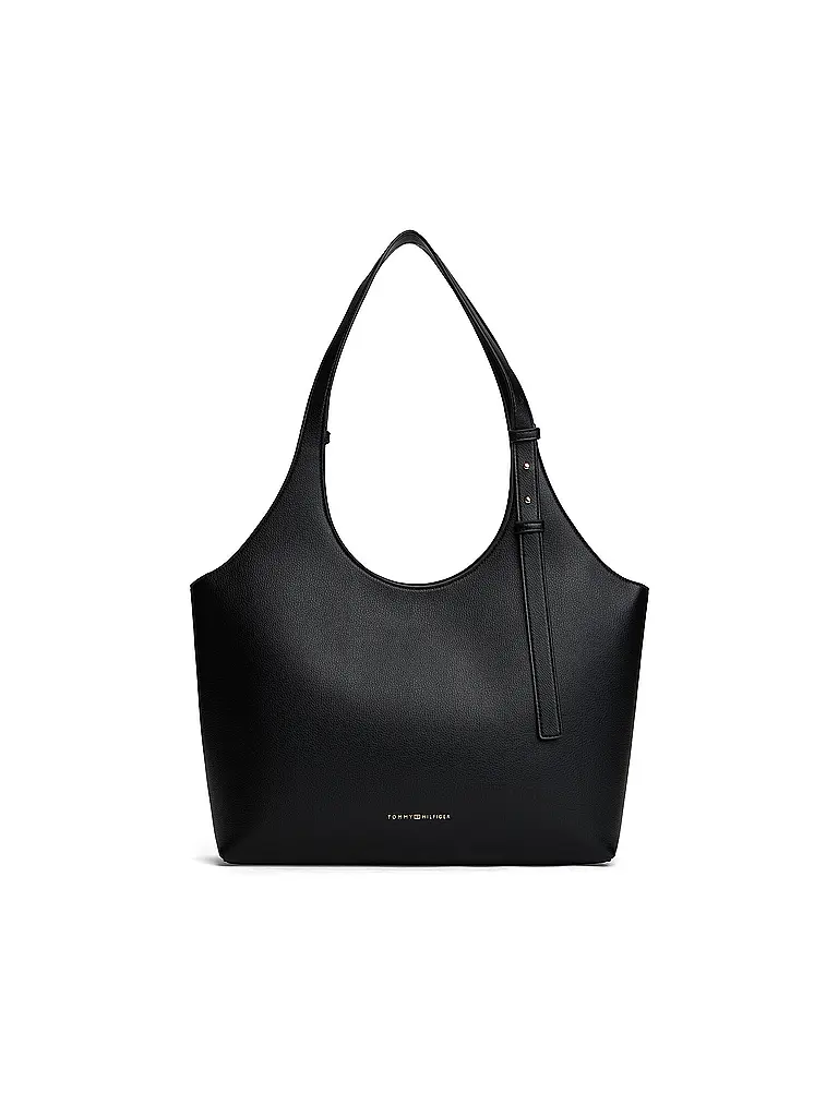 TOMMY HILFIGER | Sac - Sac Hobo TH LOGO | Noir
