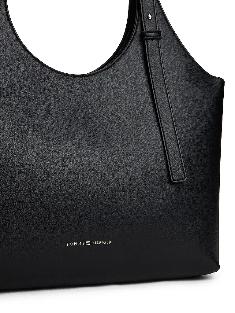 TOMMY HILFIGER | Sac - Sac Hobo TH LOGO | Noir