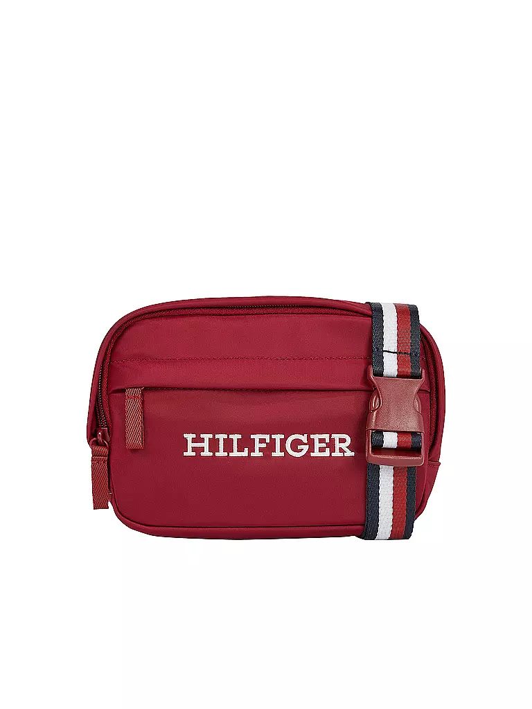 TOMMY HILFIGER | Sac banane CORPORATE pour enfant | Rouge foncé