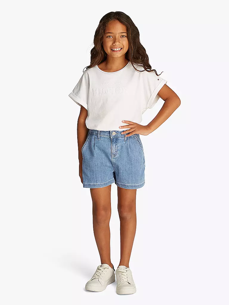 TOMMY HILFIGER | Shorts pour filles | blau