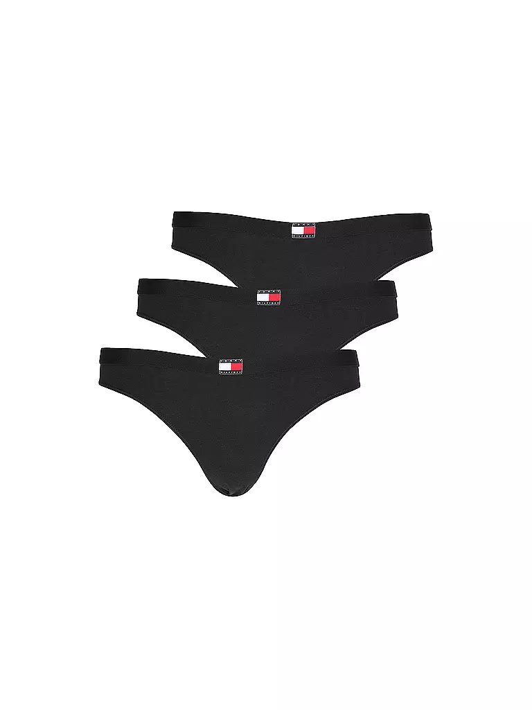 TOMMY HILFIGER | Slip lot de 3 noir | Noir