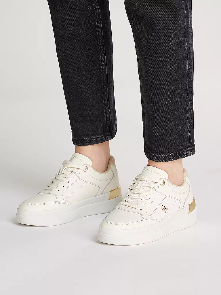 TOMMY HILFIGER | Sneaker LUX HARDWARE COURT | Blanc