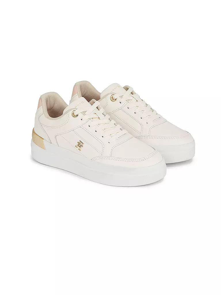 TOMMY HILFIGER | Sneaker LUX HARDWARE COURT | Blanc