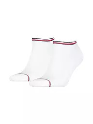TOMMY HILFIGER | Sneaker Socken 2-er Pkg. white | Blanc