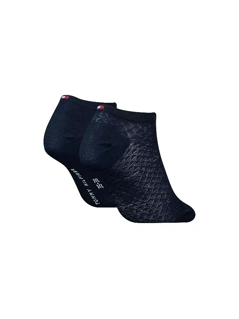TOMMY HILFIGER | Sneaker Socken 2er Pkg navy | Bleu foncé