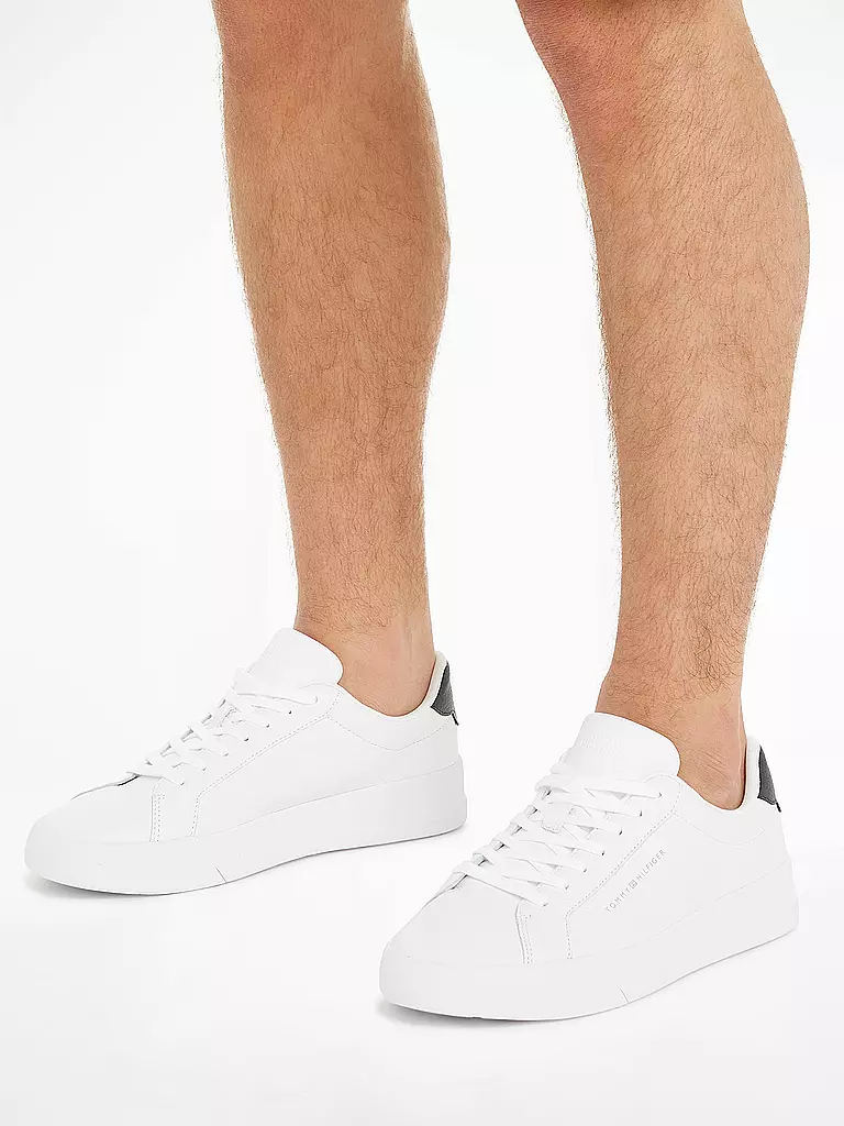 TOMMY HILFIGER | Sneaker TH COURT | Blanc