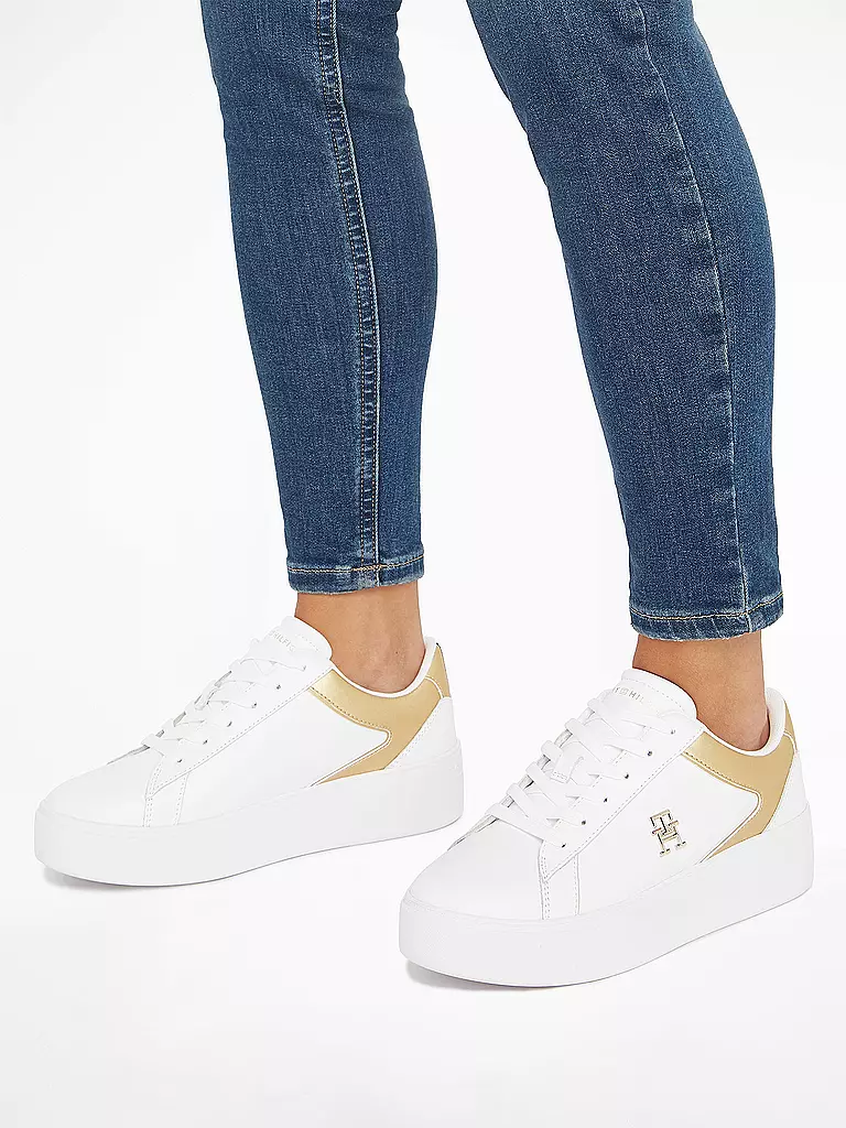 TOMMY HILFIGER | Sneaker | Blanc