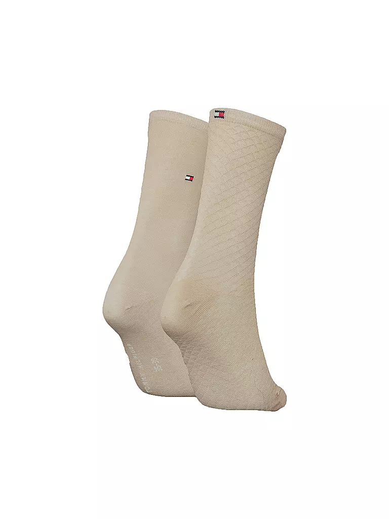 TOMMY HILFIGER | Socken 2-er Pkg. beige | Beige