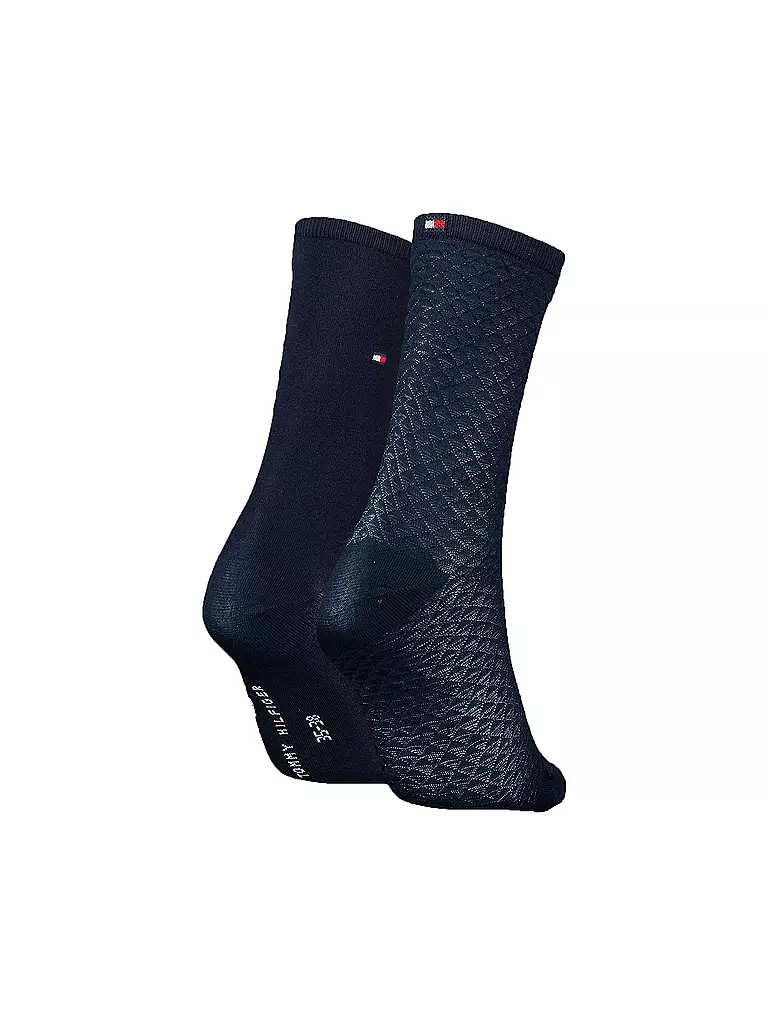 TOMMY HILFIGER | Socken 2-er Pkg. navy | Bleu foncé