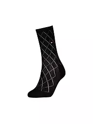 TOMMY HILFIGER | Chaussettes blanc cassé | Noir