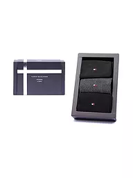 TOMMY HILFIGER | Socken Geschenkbox 3er Pkg black | Noir