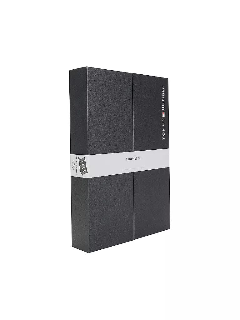 TOMMY HILFIGER | Socken Geschenkbox 5er Pkg black | Noir