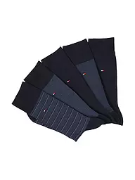 TOMMY HILFIGER | Coffret cadeau de 5 paires de chaussettes noir | Bleu