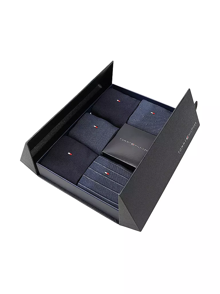 TOMMY HILFIGER | Socken Geschenkbox 5er Pkg navy | Bleu