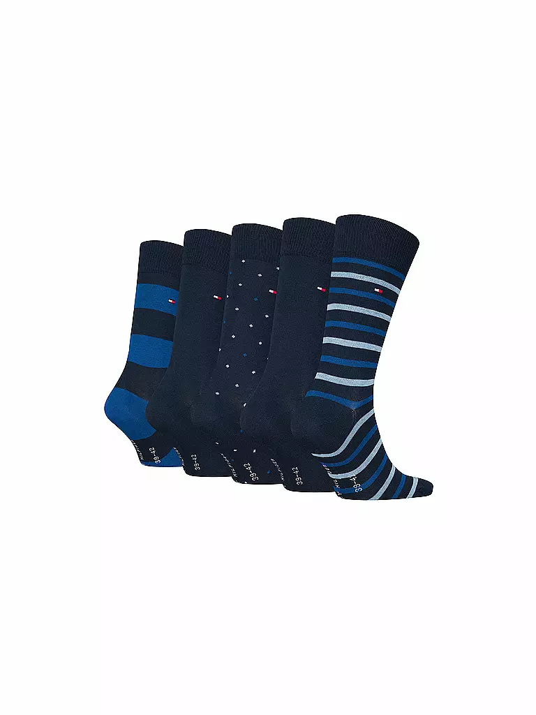 TOMMY HILFIGER | Socken Geschenkbox 5er Pkg. navy | Bleu foncé