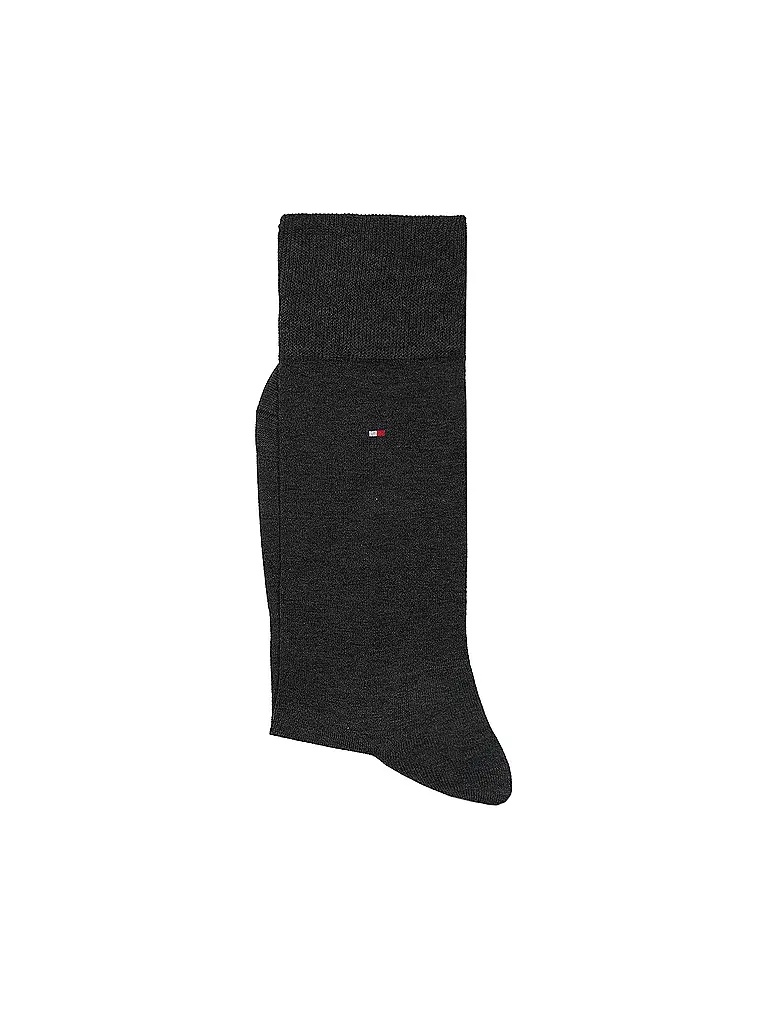 TOMMY HILFIGER | Socken gris foncé chiné | grau