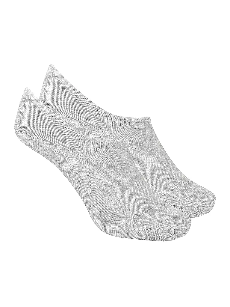 TOMMY HILFIGER | Socquettes Lot de 2 gris moyen chiné | Gris