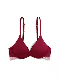 TOMMY HILFIGER | Soutien-gorge push-up noir | Rouge