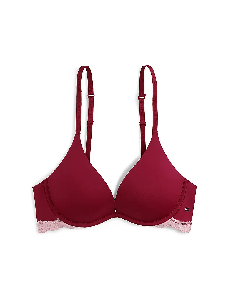 TOMMY HILFIGER | Soutien-gorge push-up rouge | Rouge