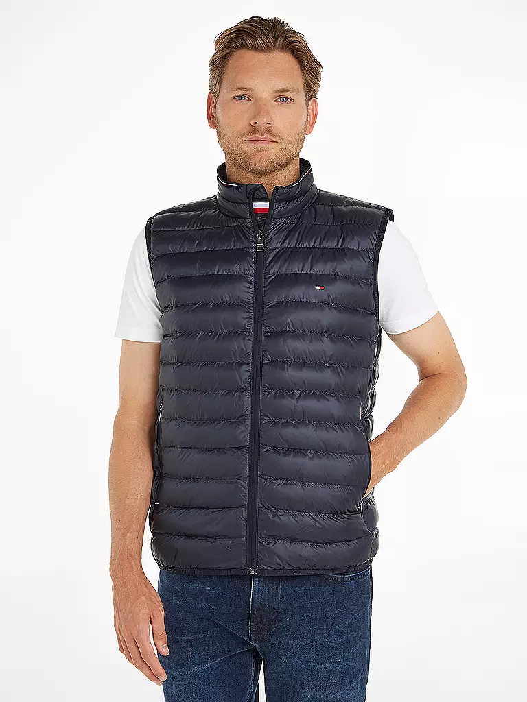 TOMMY HILFIGER | Steppgilet  | Bleu