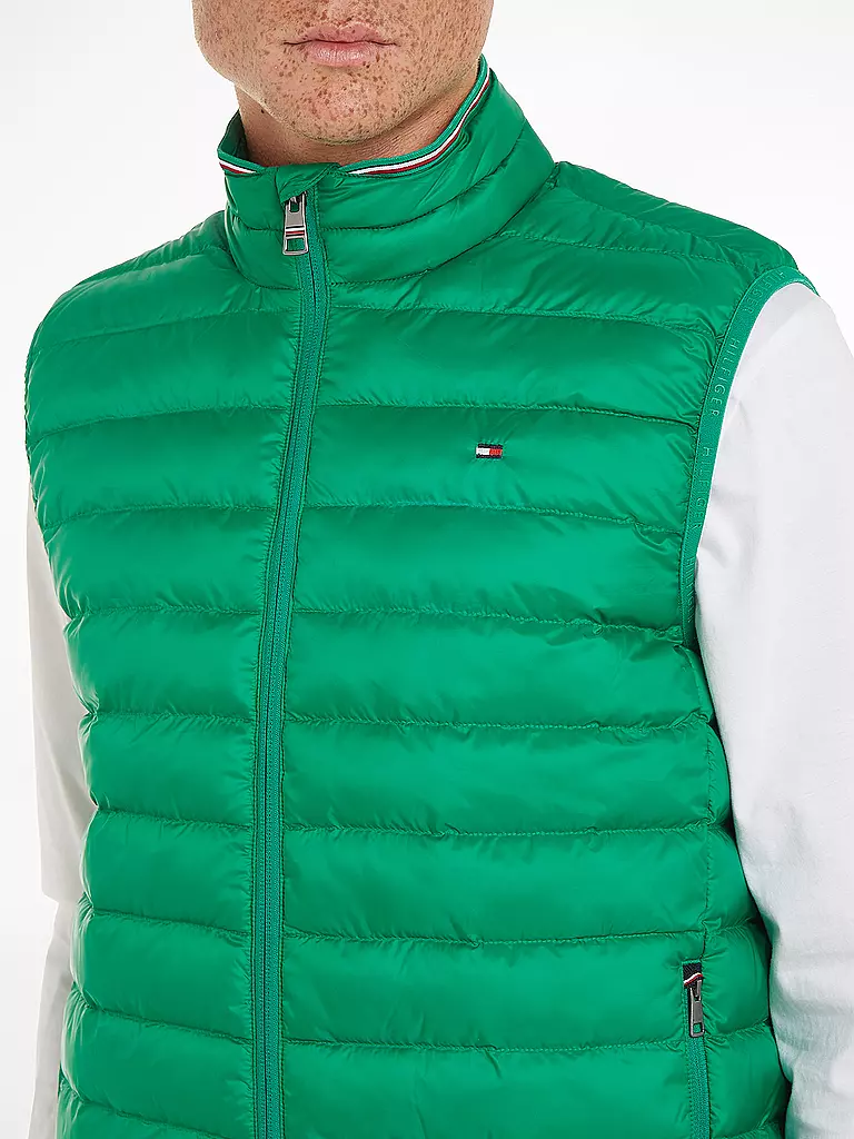 TOMMY HILFIGER | Steppgilet  | Vert
