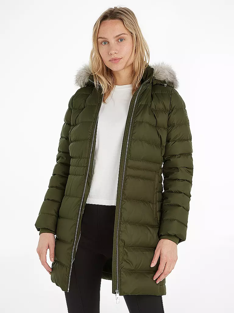 TOMMY HILFIGER | Steppmantel | Olive
