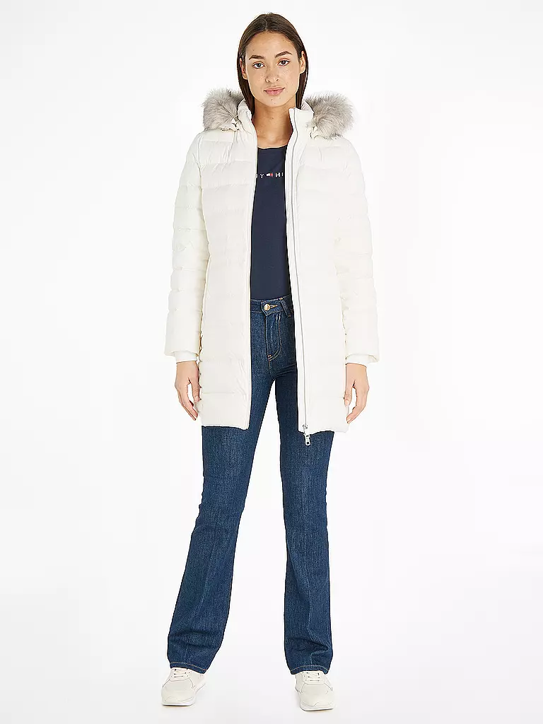 TOMMY HILFIGER | Steppmantel | Blanc