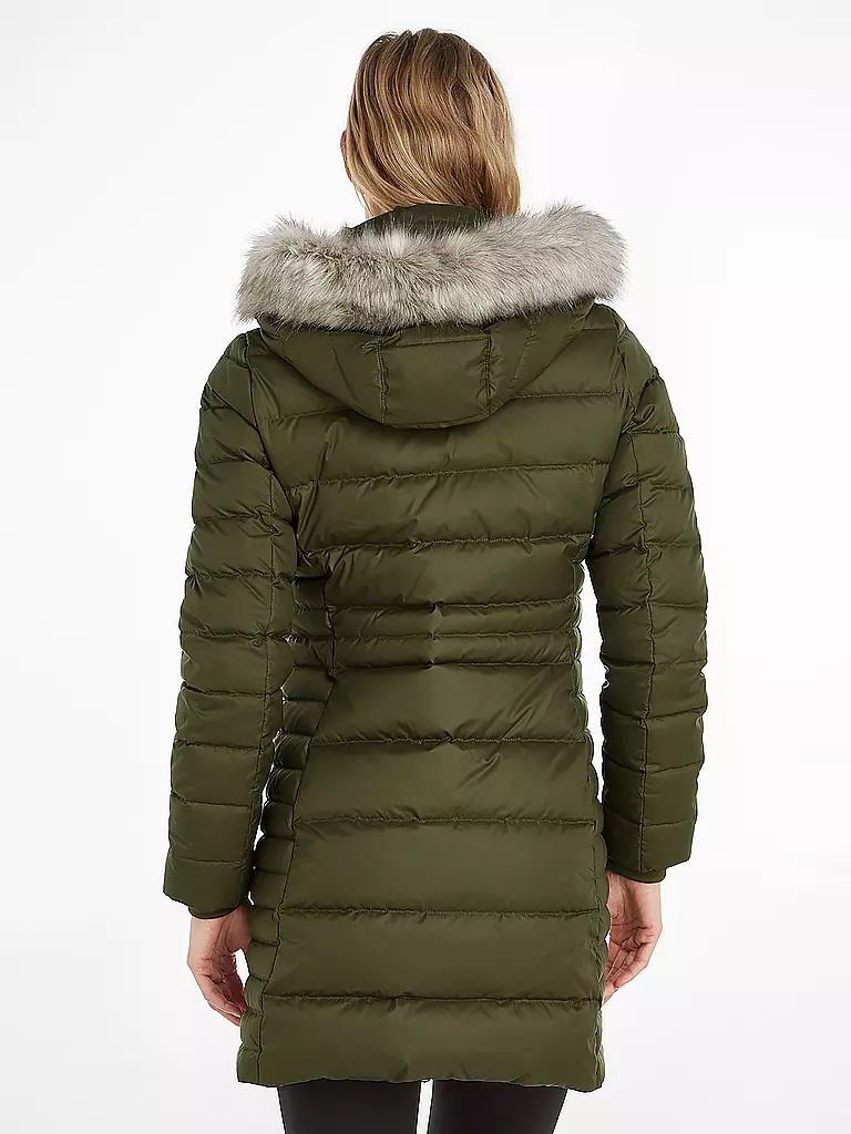 TOMMY HILFIGER | Steppmantel | Olive