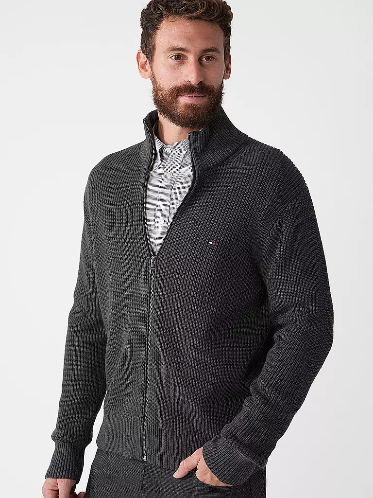 TOMMY HILFIGER | Strickjacke | Gris