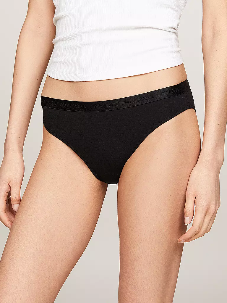 TOMMY HILFIGER | String lot de 3 orange | Noir