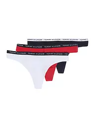 TOMMY HILFIGER | String lot de 3 | Blanc