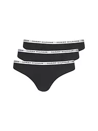 TOMMY HILFIGER | String lot de 3 | Noir