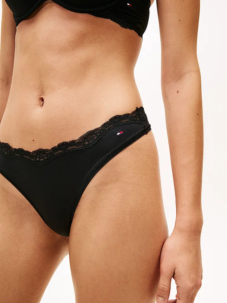 TOMMY HILFIGER | String noir | schwarz