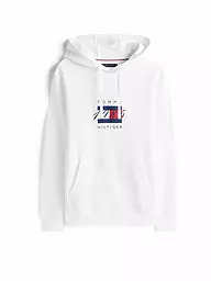 TOMMY HILFIGER | Sweat à capuche - Hoodie | Blanc