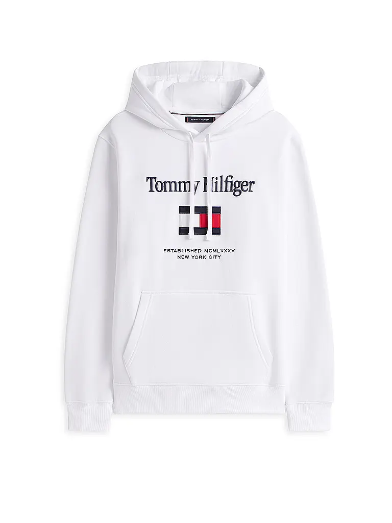 TOMMY HILFIGER | Sweat à capuche - Hoodie | Blanc