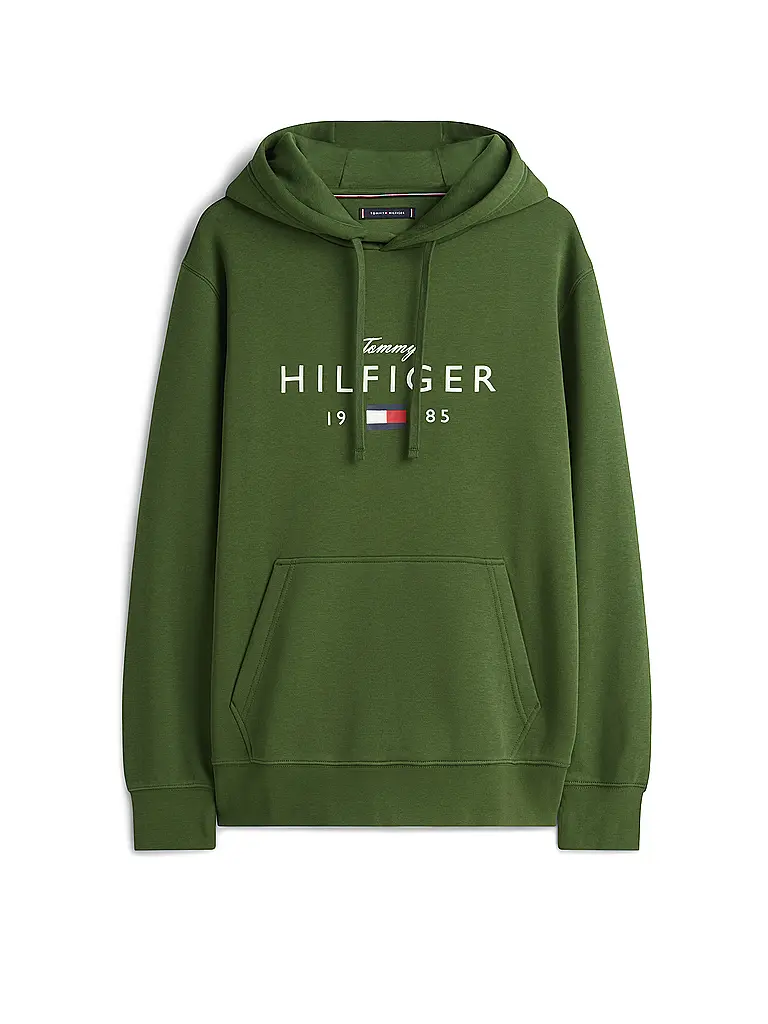 TOMMY HILFIGER | Sweat à capuche - Hoodie | Vert foncé