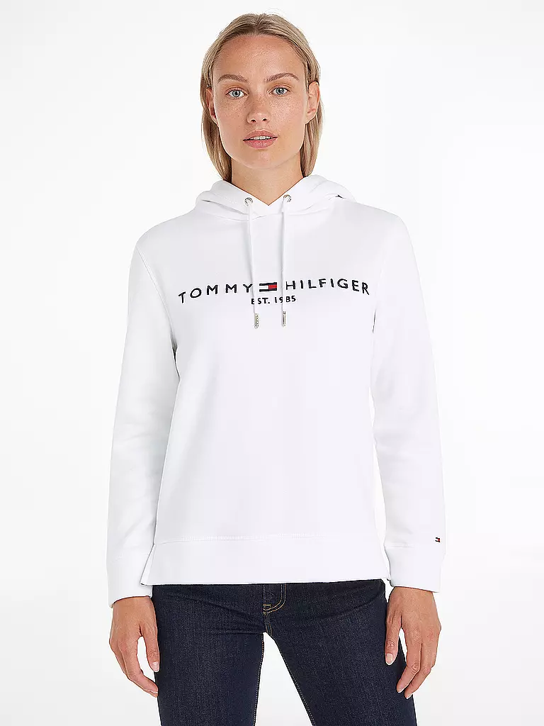 TOMMY HILFIGER | Sweat à capuche - Hoodie | Blanc