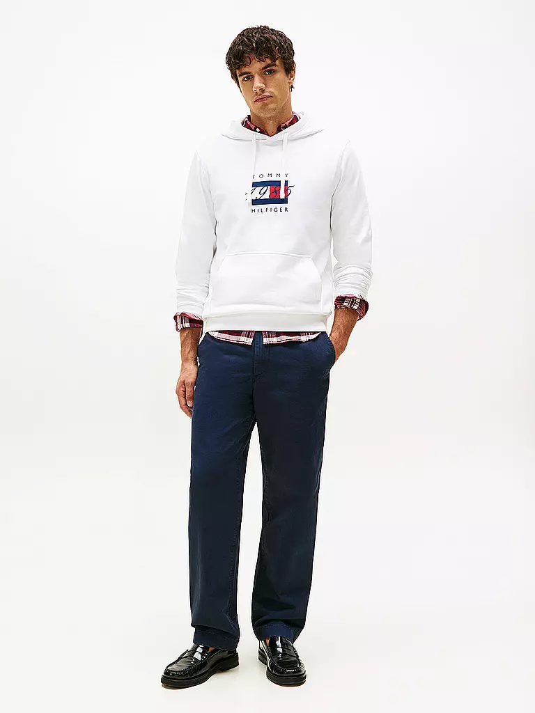 TOMMY HILFIGER | Sweat à capuche - Hoodie | weiss