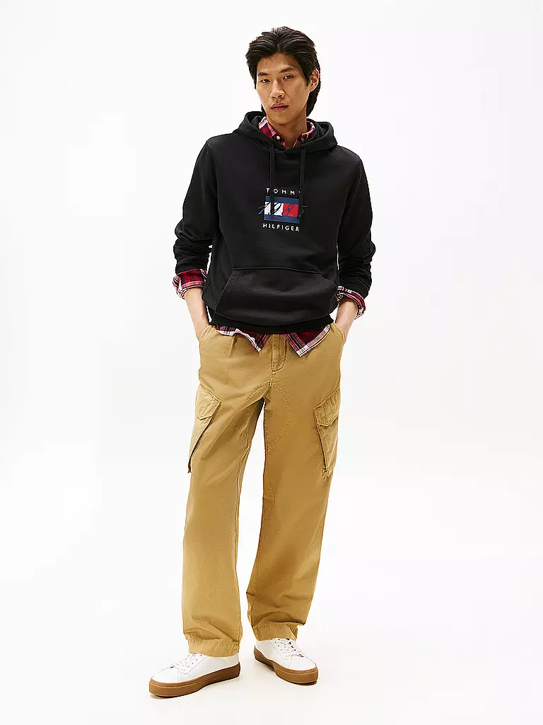 TOMMY HILFIGER | Sweat à capuche - Hoodie | Noir