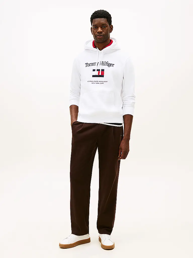 TOMMY HILFIGER | Sweat à capuche - Hoodie | Blanc