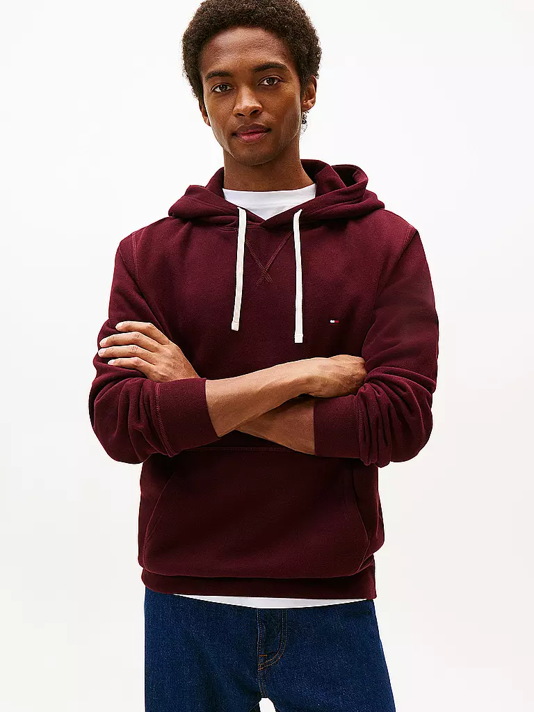 TOMMY HILFIGER | Sweat à capuche - Hoodie | dunkelrot