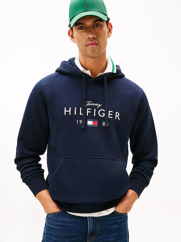 TOMMY HILFIGER | Sweat à capuche - Hoodie | Bleu