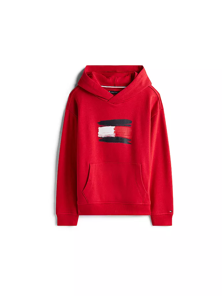 TOMMY HILFIGER | Sweat à capuche garçon - Hoodie | Rouge