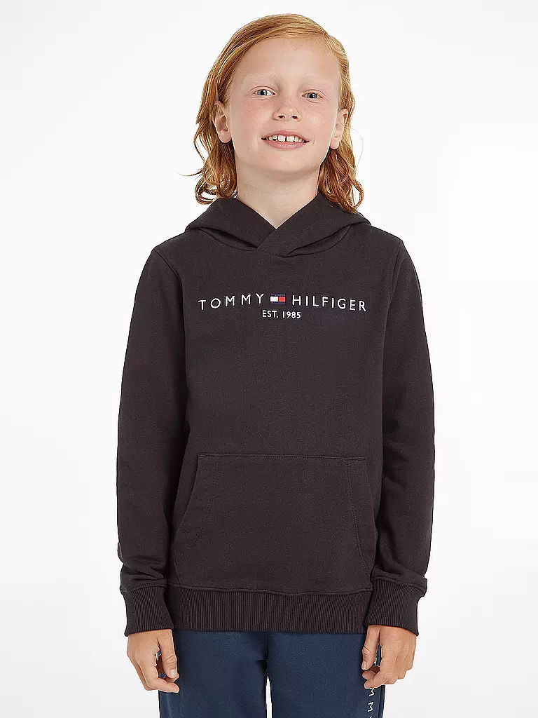 TOMMY HILFIGER | Sweat à capuche garçon - Hoodie | Noir
