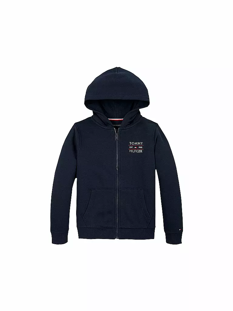TOMMY HILFIGER | Sweat à capuche garçon | dunkelblau