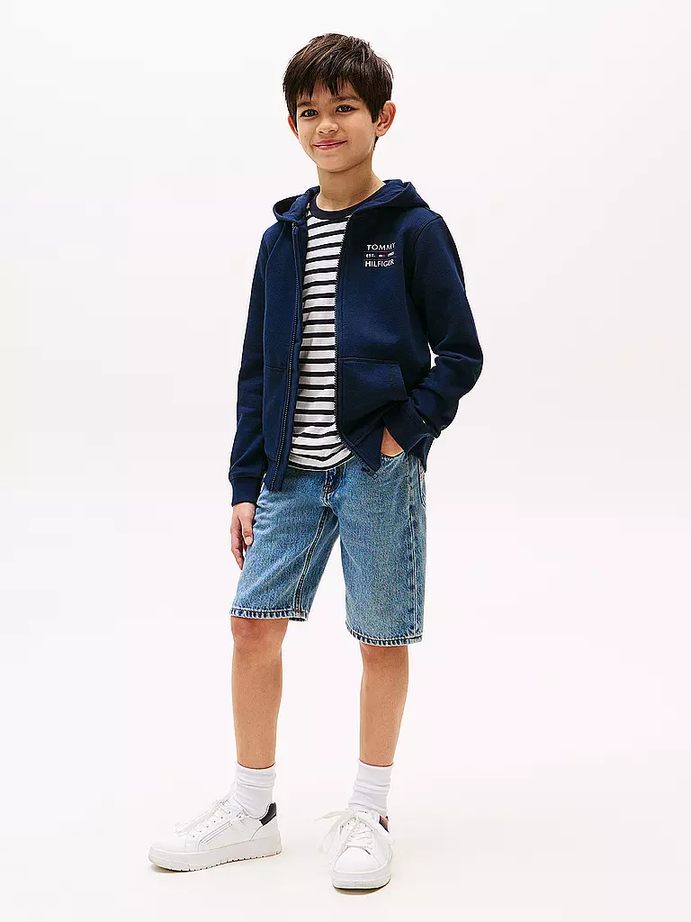 TOMMY HILFIGER | Sweat à capuche garçon | dunkelblau