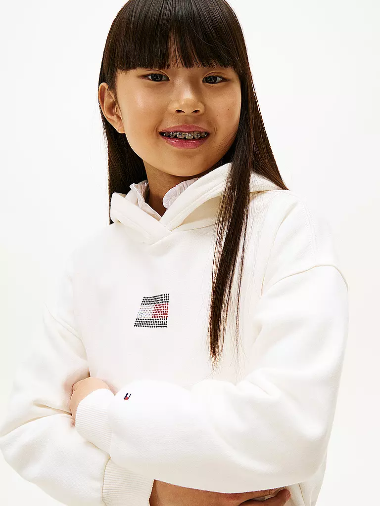 TOMMY HILFIGER | Sweat pour fille | weiss
