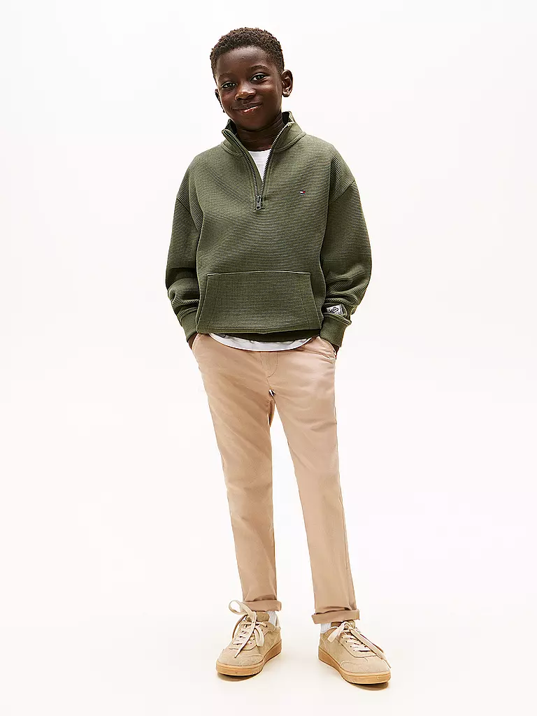TOMMY HILFIGER | Sweat pour garçon | Olive