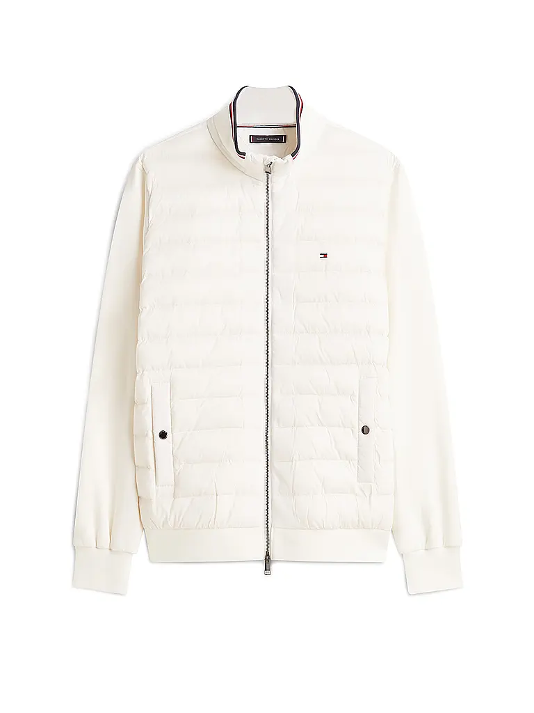 TOMMY HILFIGER | Sweat-shirt zippé | Crème